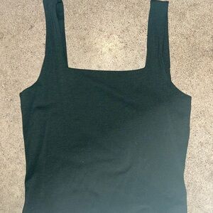 Old Navy Green Square Neck Bodysuit